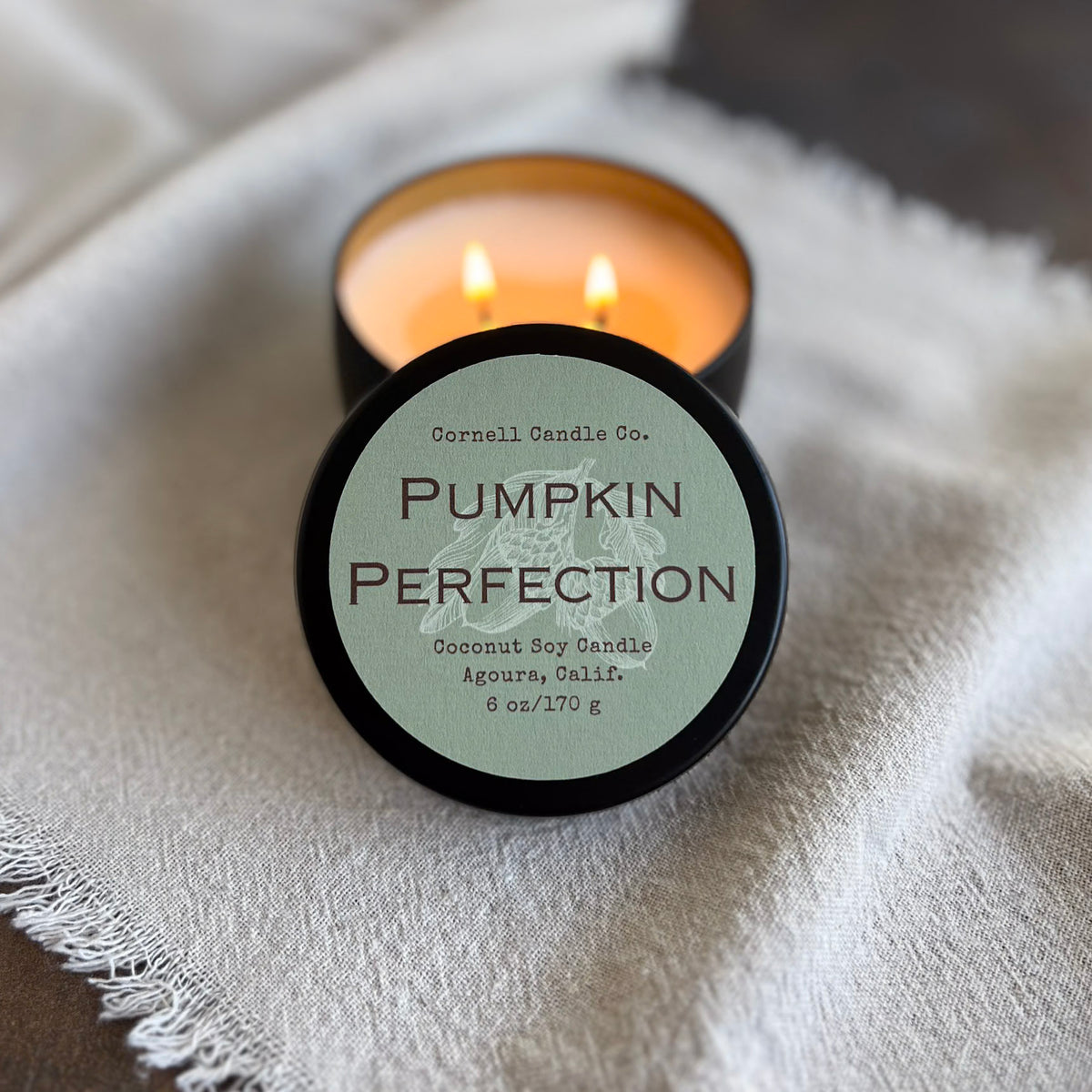 Pumpkin Perfection Candle ~ Cardamom + Pumpkin + Sugar