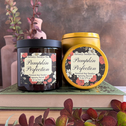 Pumpkin Perfection Candle ~ Cardamom + Pumpkin + Sugar