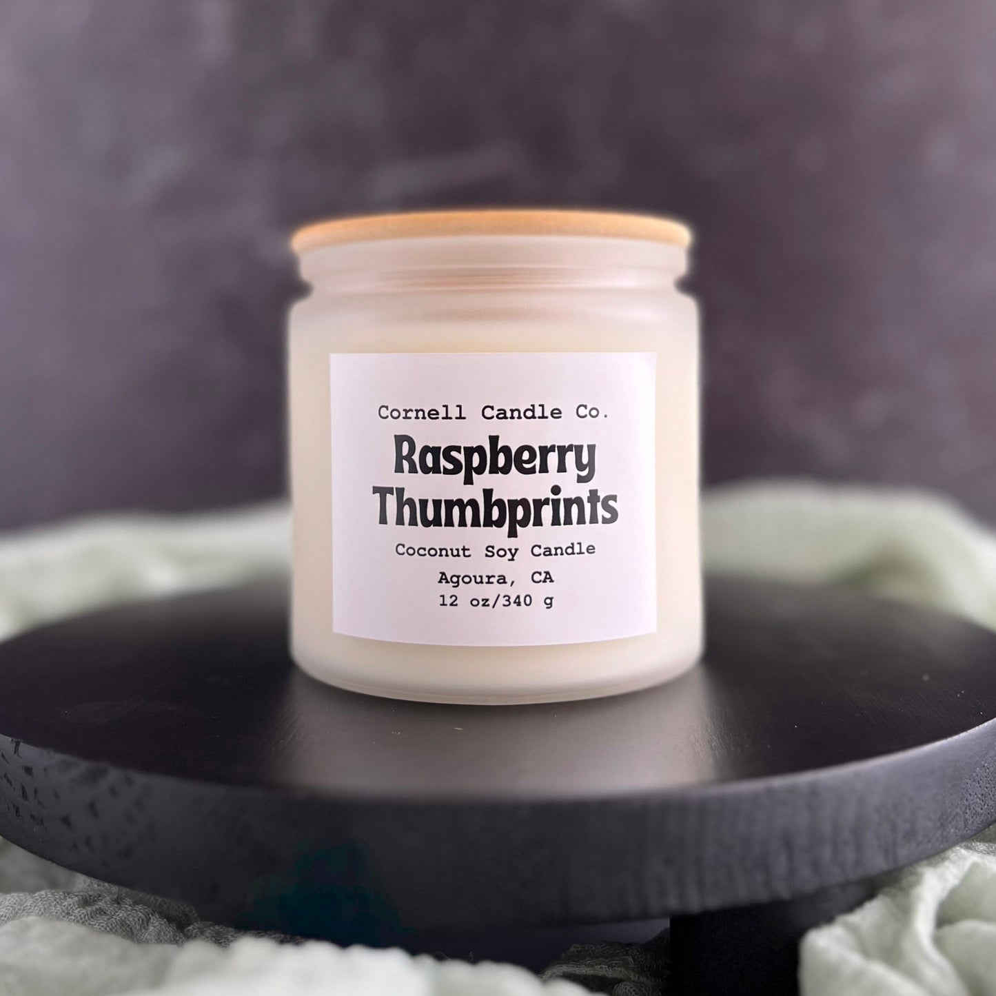 Raspberry Thumbprints Candle ~ LIMITED EDITION