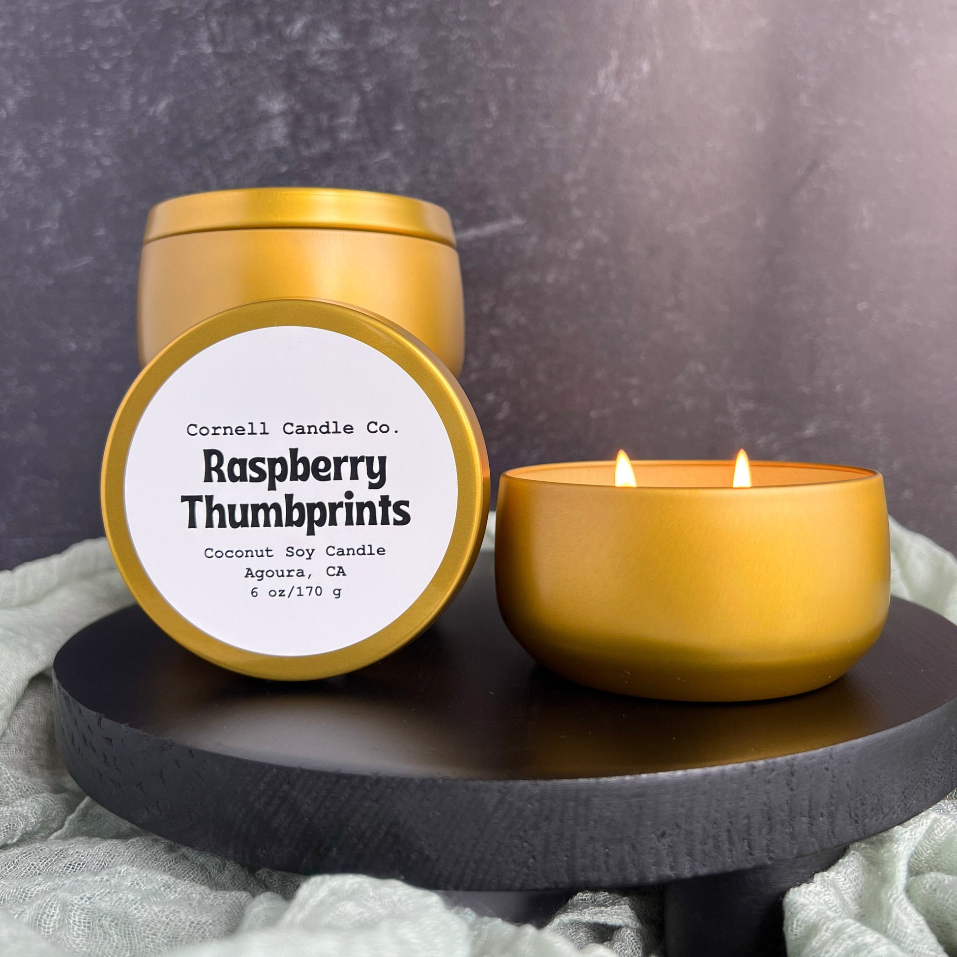 Raspberry Thumbprints Candle ~ LIMITED EDITION