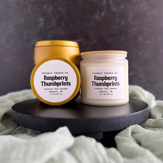 Raspberry Thumbprints Candle ~ LIMITED EDITION