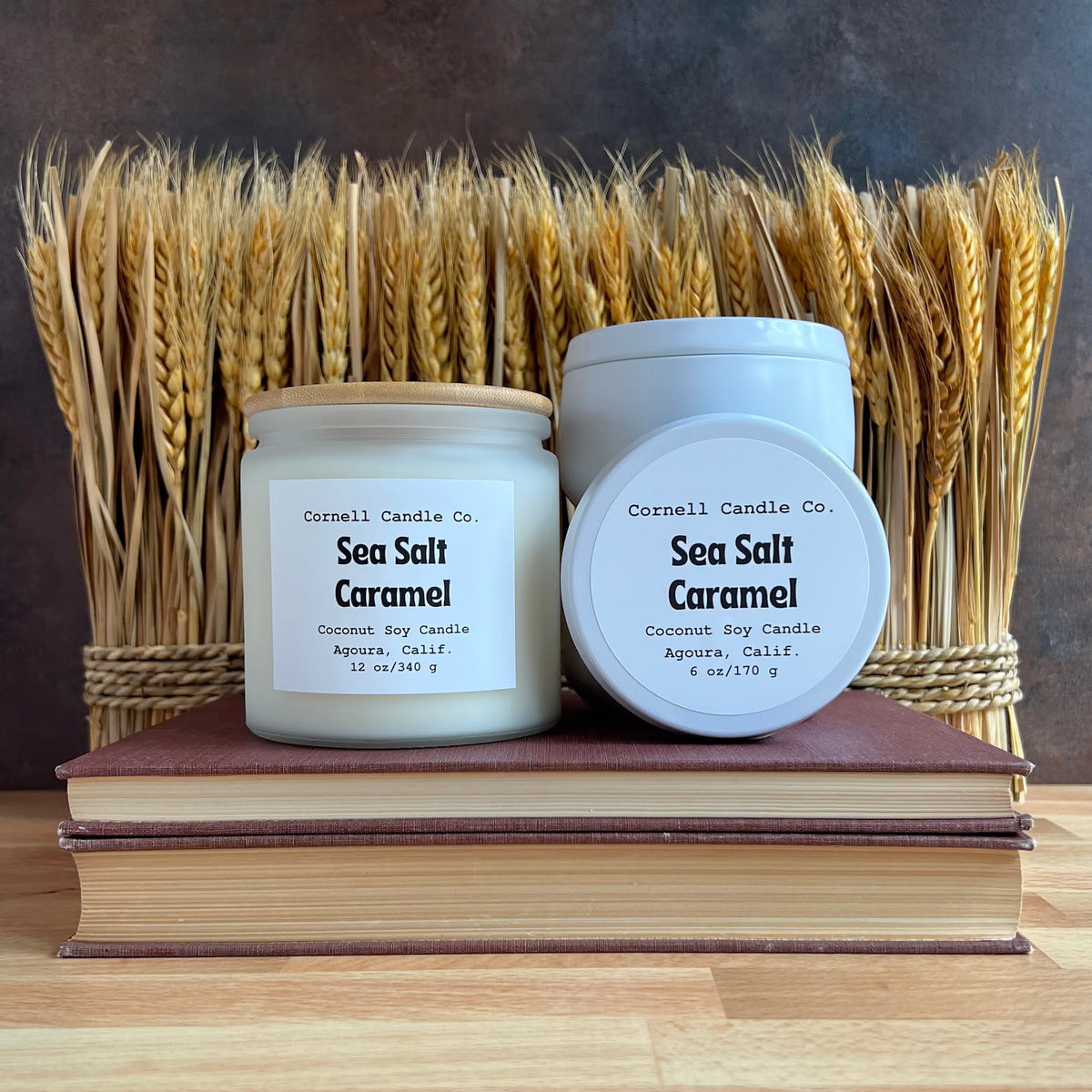 Sea Salt Caramel ~ Caramel + Sea Salt + Sandalwood