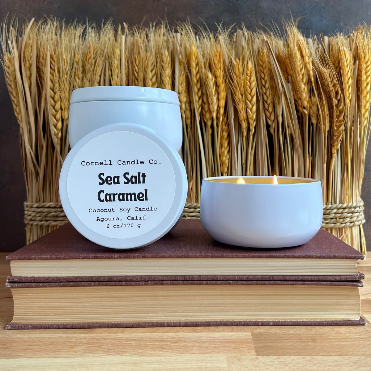 Sea Salt Caramel ~ Caramel + Sea Salt + Sandalwood