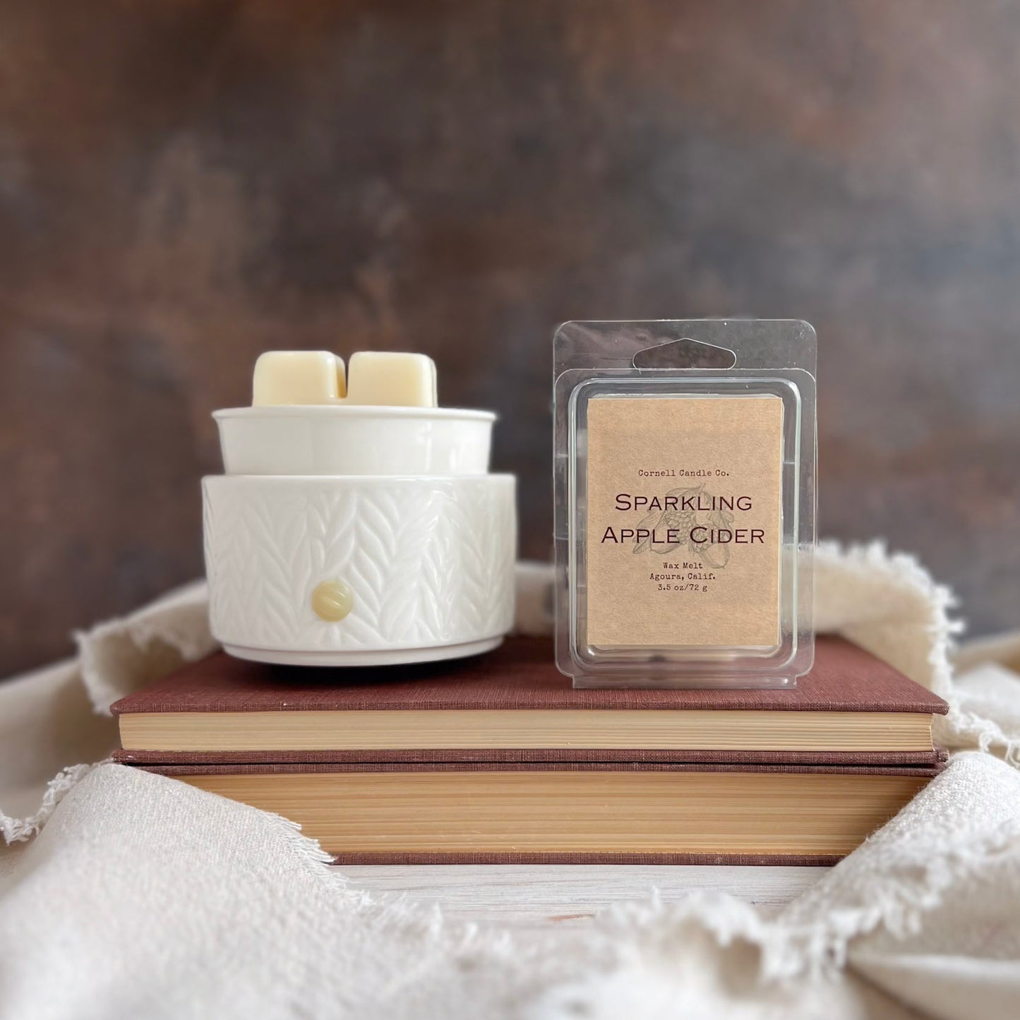 Sparkling Apple Cider Wax Melt ~ Apple + Ginger