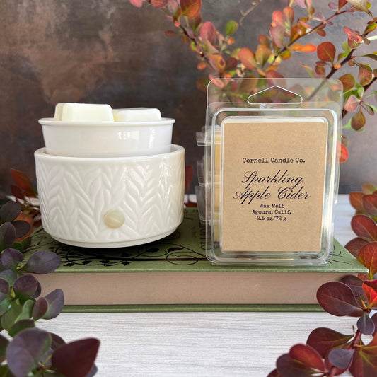 Sparkling Apple Cider Wax Melt ~ Apple + Ginger