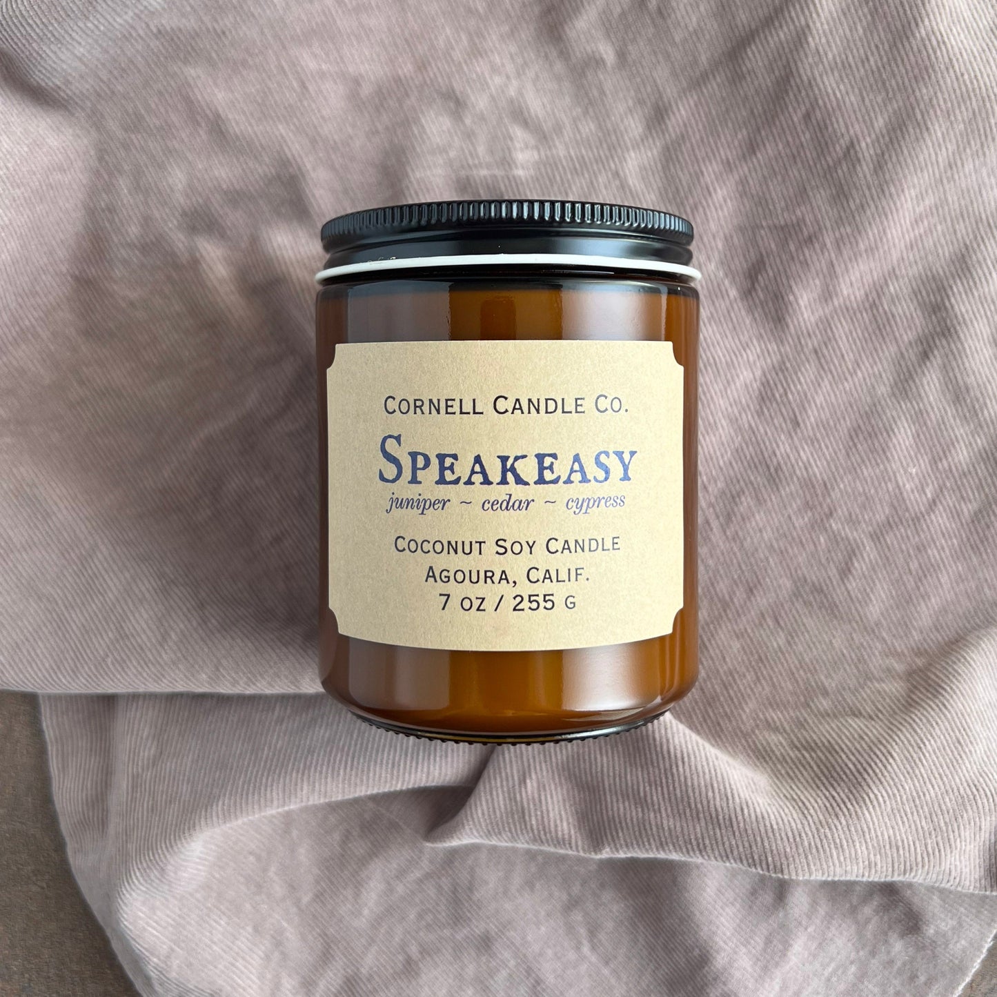 Speakeasy ~ a Juniper + Cedar + Cypress Candle