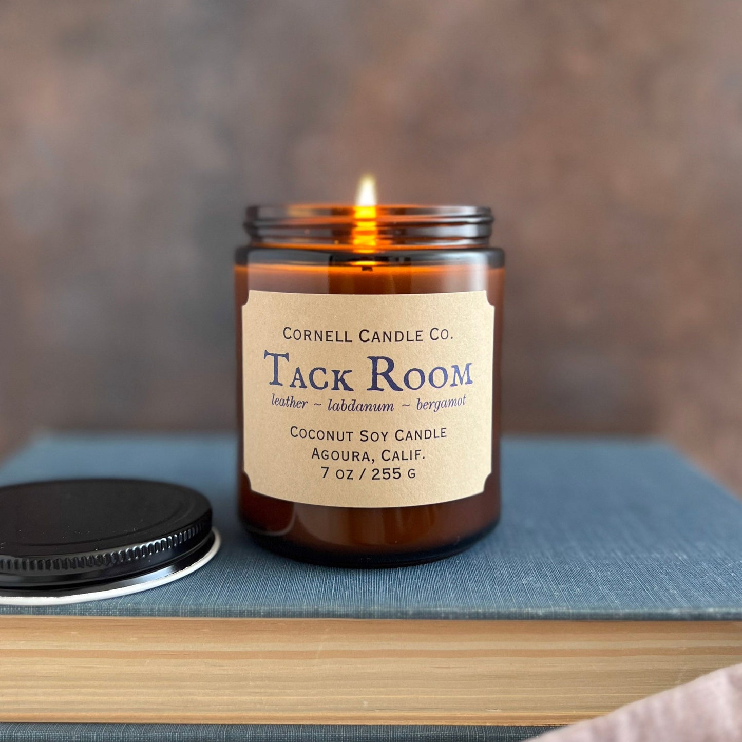 Tack Room ~ a Leather + Labdanum + Bergamot Candle