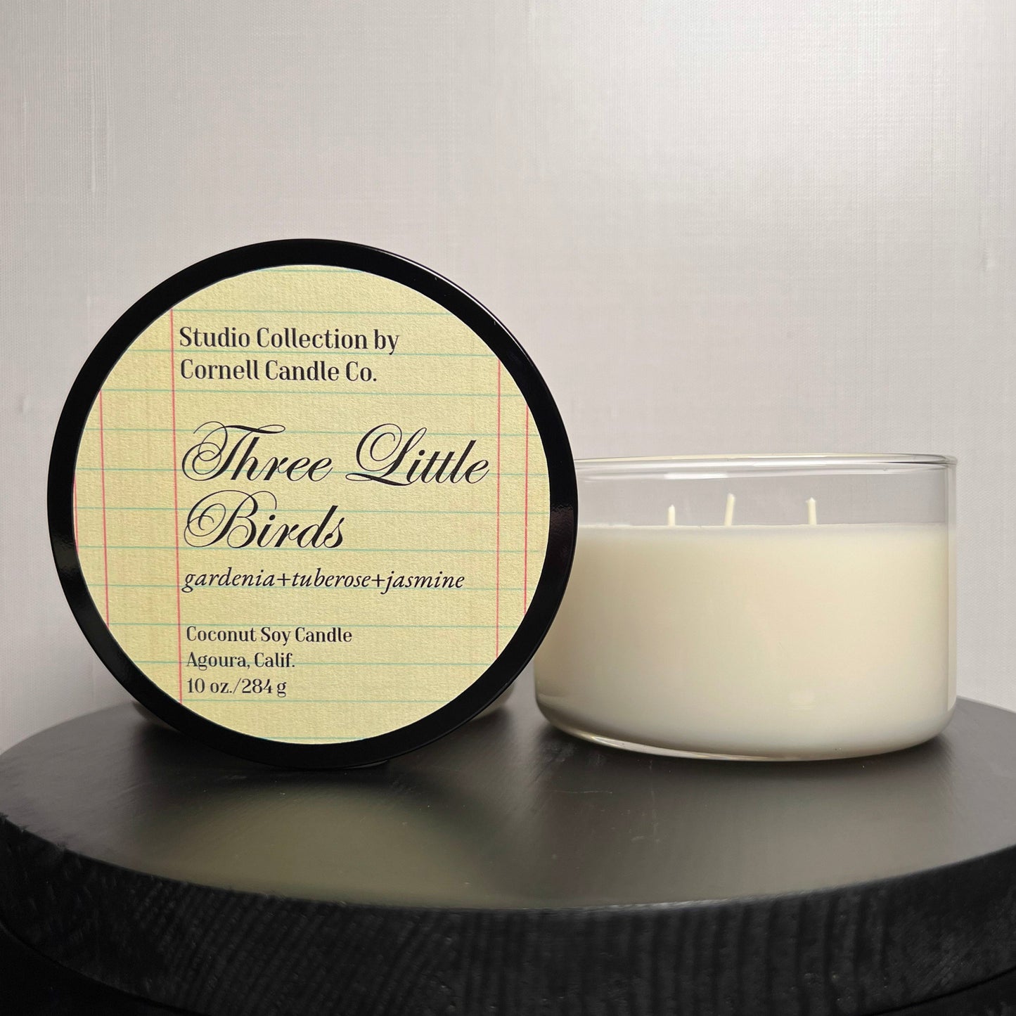Three Little Birds Candle ~ Gardenia + Tuberose + Jasmine