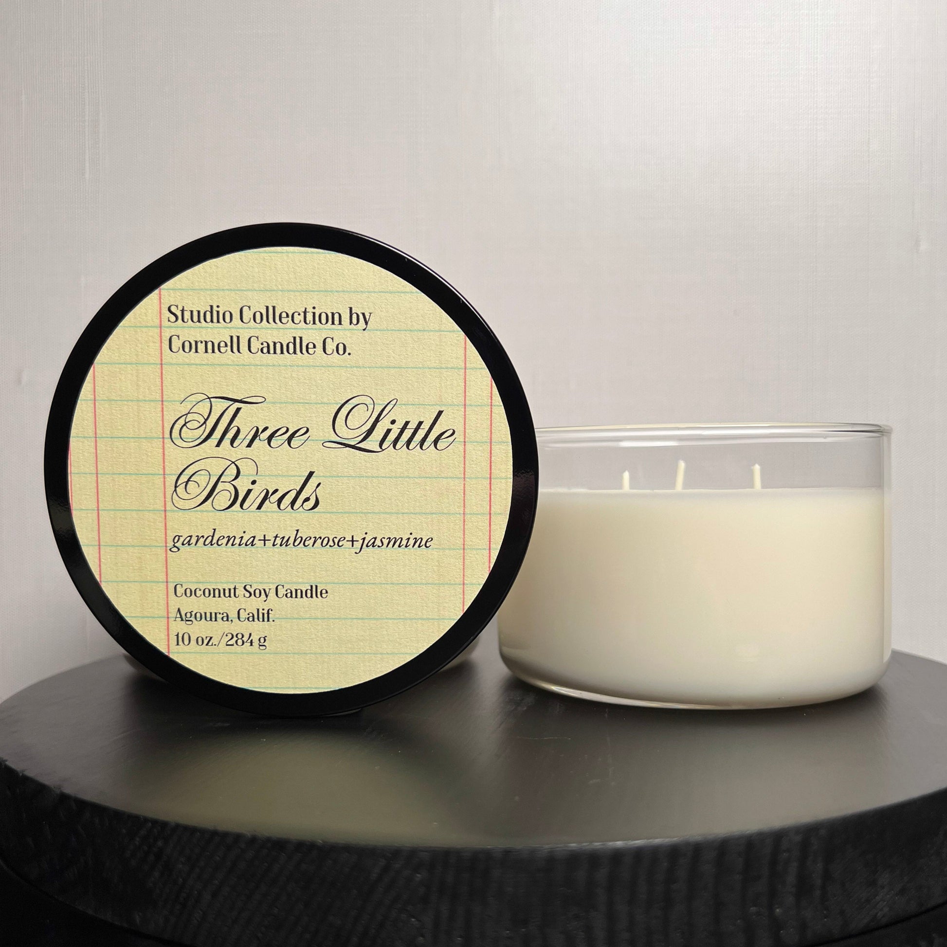 Three Little Birds Candle ~ Gardenia + Tuberose + Jasmine
