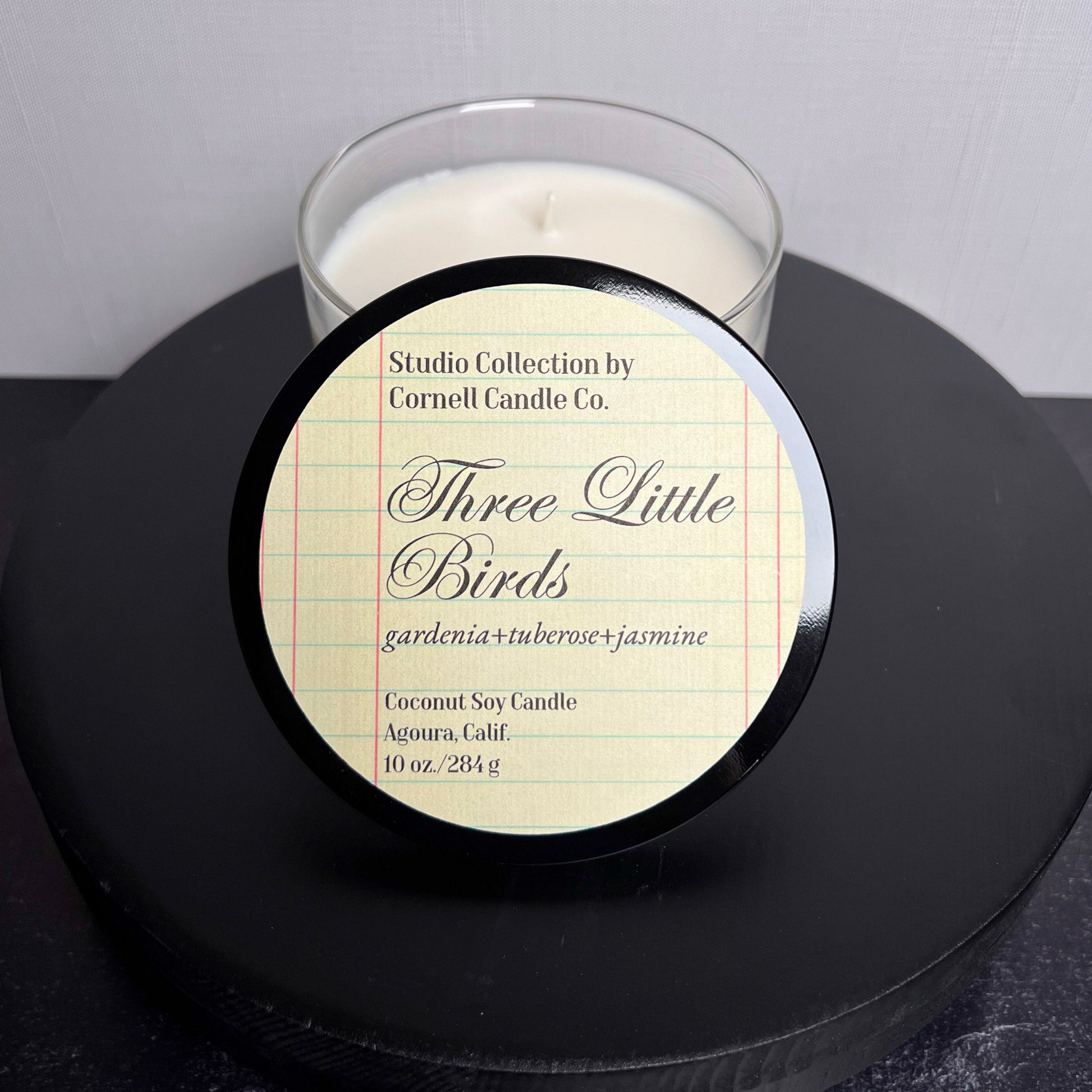 Three Little Birds Candle ~ Gardenia + Tuberose + Jasmine