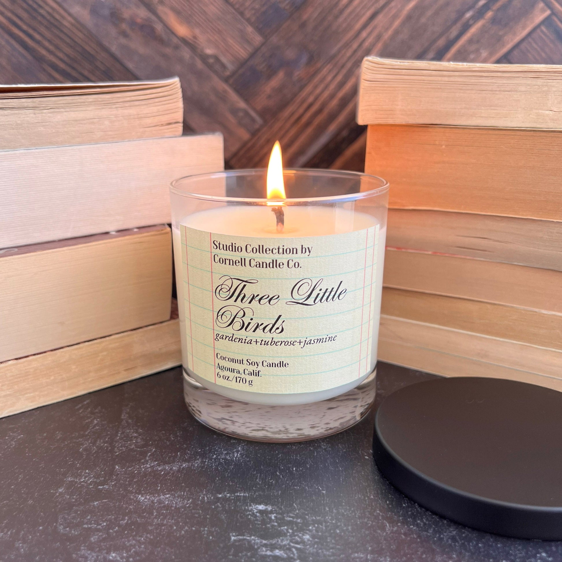 Three Little Birds Candle ~ Gardenia + Tuberose + Jasmine