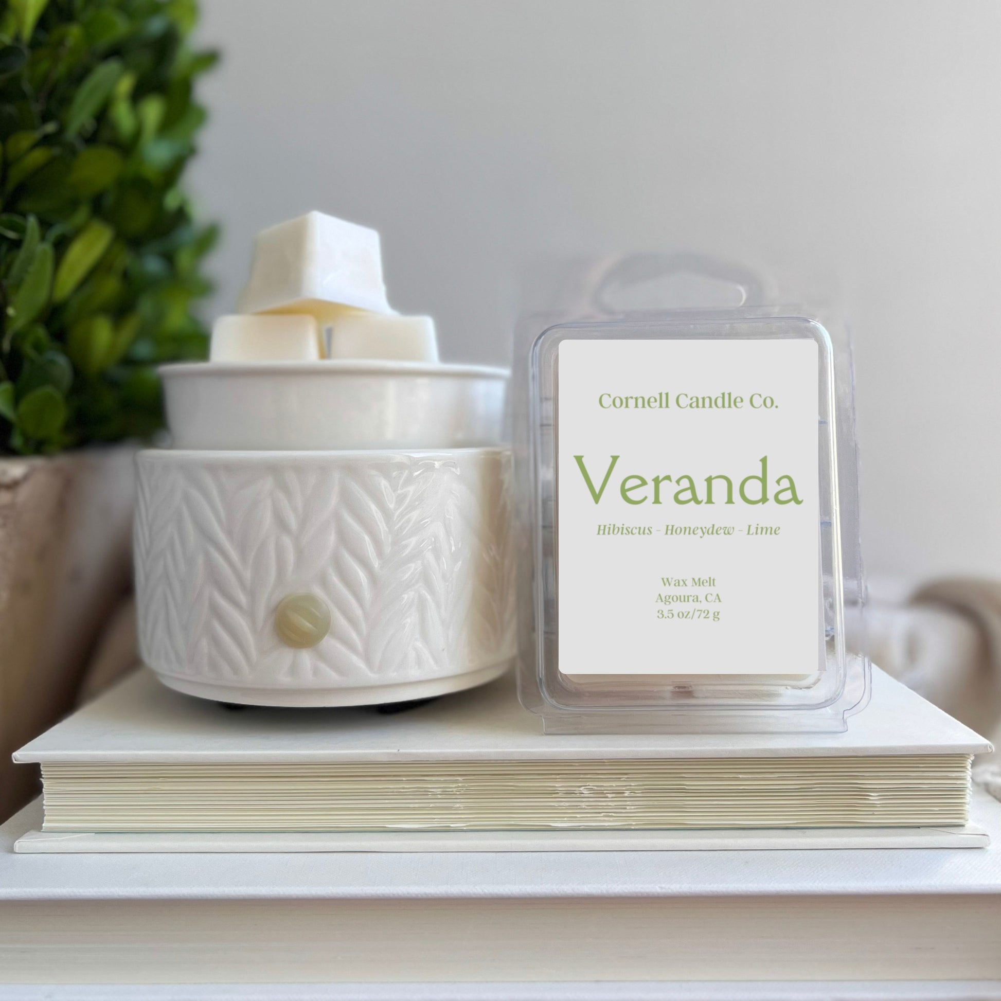 Veranda Wax Melt ~ Hibiscus + Honeydew + Lime