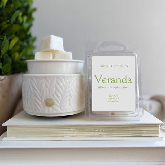 Veranda Wax Melt ~ Hibiscus + Honeydew + Lime